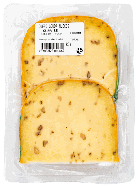 QUESO GOUDA NUECES CUÑA LB