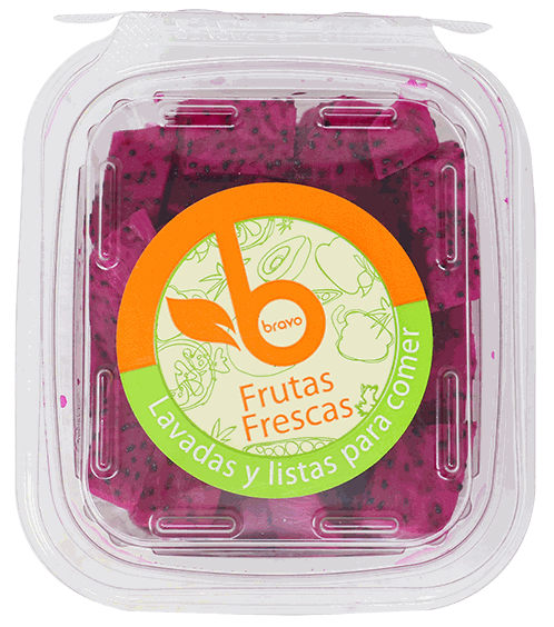 PITAHAYA PORCIONADO Y PICADO UN