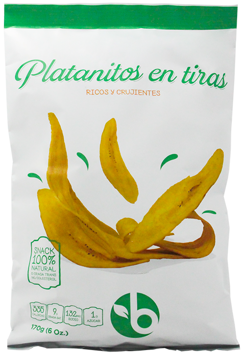 Bravo Platanitos en Tiras 170 GR