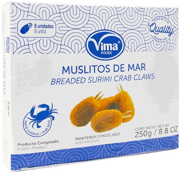 VIMA MUSLITOS CANGREJO EMPANI.UN/250GM