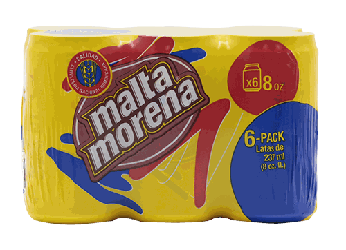 MALTA MORENA LATA 6 PACK 8 OZ