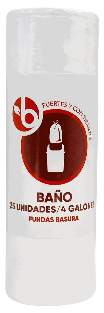 BRAVO FUNDAS BASURA 4 GL 25/1