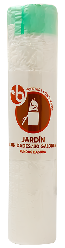 BRAVO FUNDAS BASURA 30 GL 8/1