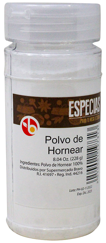 BRAVO POLVO DE HORNEAR 228 GR
