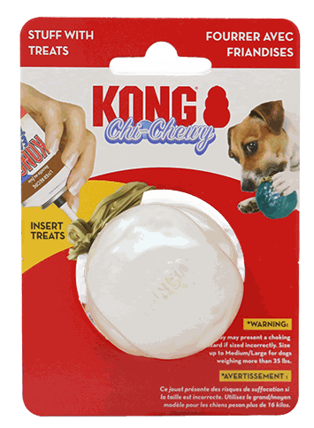KONG TOY BALL CHICHEWY JGTE SM
