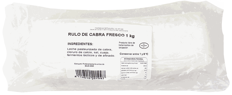 EL LEÑADOR RULO QUESO DE CABRA 1 KG