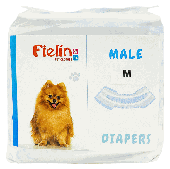 PAMPERS PARA PERRO MACHO M