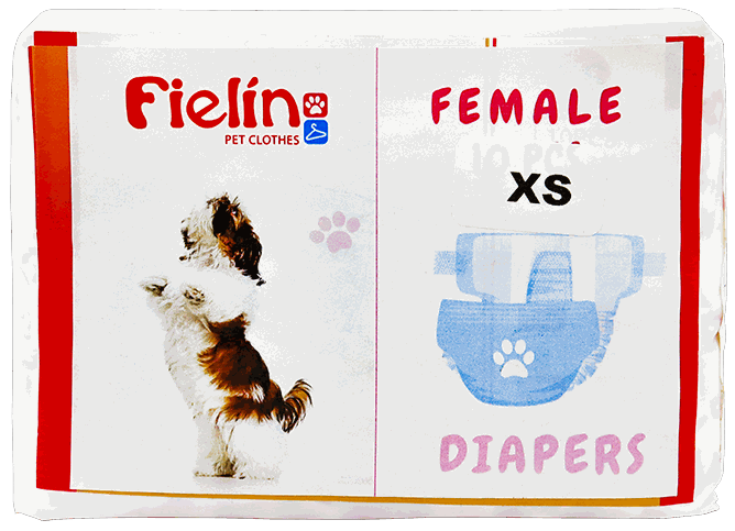 PAMPERS PARA PERRO HEMBRA XS