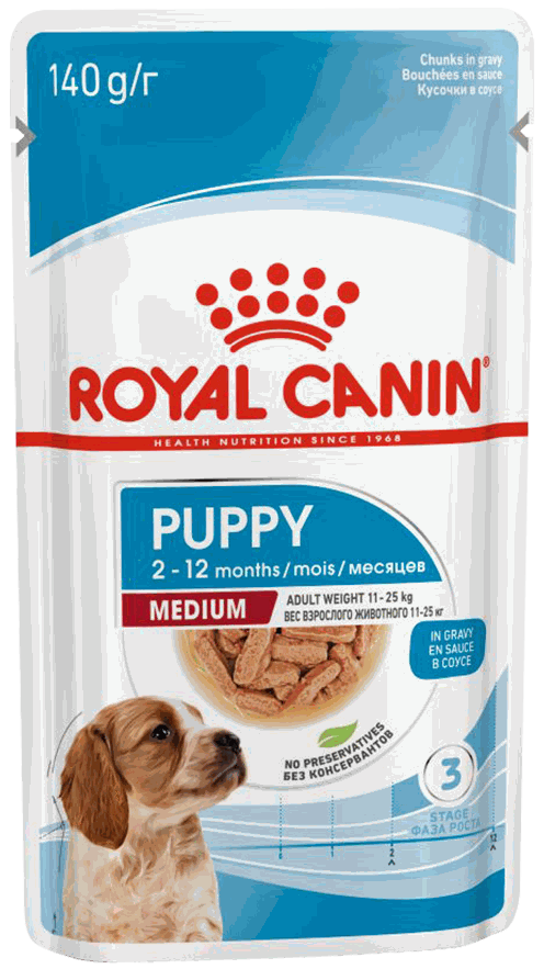PUPPY MEDIUM  140G - ROYAL CANIN