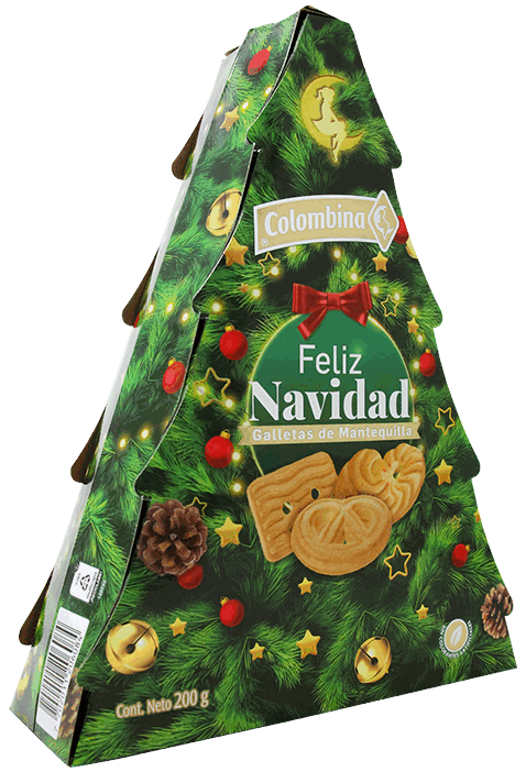 COLOMBINA GALLETAS ARBOLITO NAV 200 GR