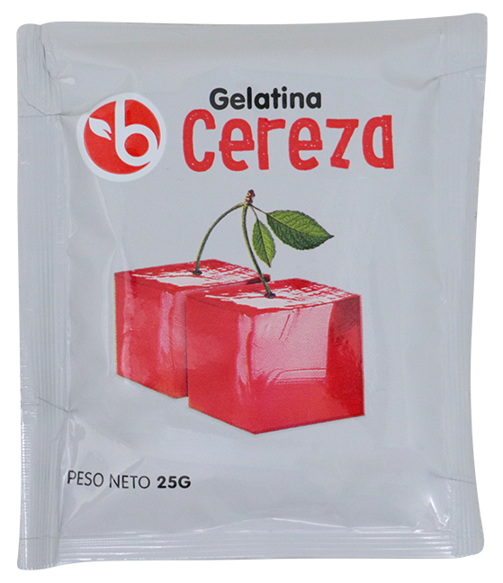 BRAVO GELATINA CEREZA 25 GR