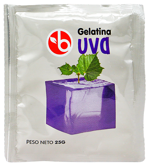 BRAVO GELATINA UVA 25 GR