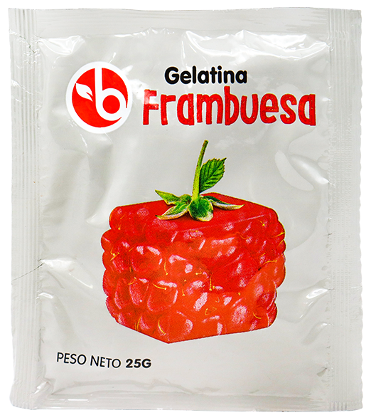 Bravo Gelatina Frambuesa25 GR
