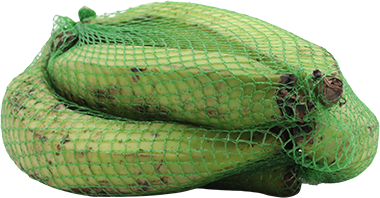 PLATANO VERDE EN MALLA UN 6/1