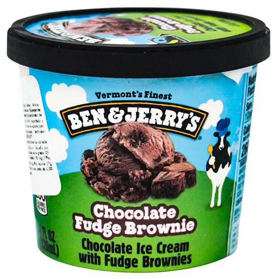 B&j Ice Cream Choco Fudge Brownie4 OZ