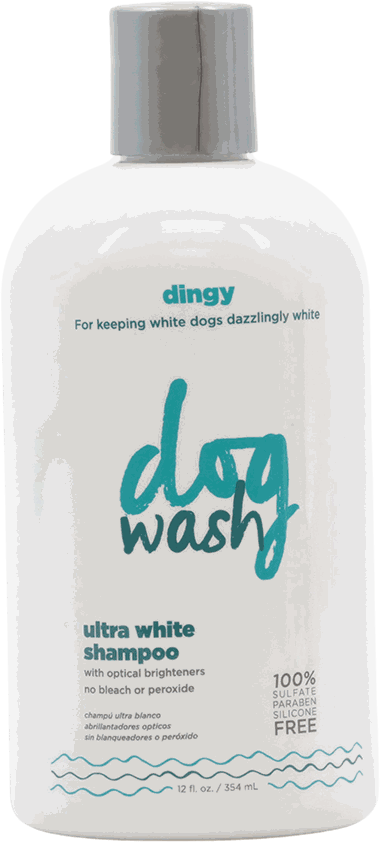 DOG WASH ULTRA-WHITE SHAMPOO 12oz