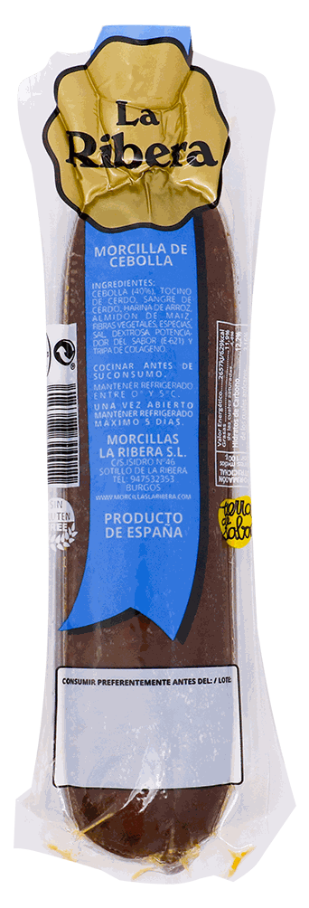 LA RIBERA MORCILLA DE CEBOLLA 0.50 LB