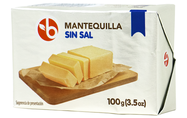 BRAVO MANTEQUILLA S/SAL 100 GR