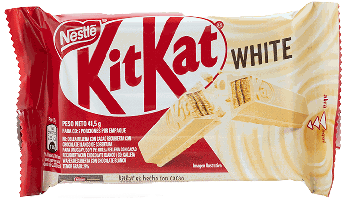NESTLE KITKAT 4 FINGERS WHITE 41,5 GR
