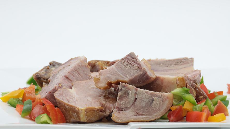 Carne Trozos Chuleta Ahumada1.5 LB