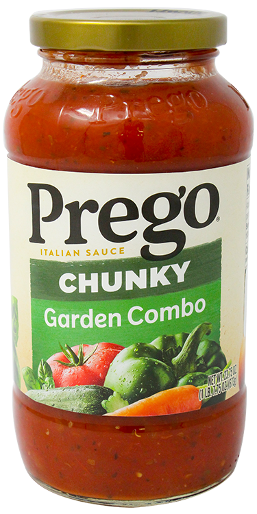 PREGO SALSA GARD CHUNKY COMBO 23.75 OZ