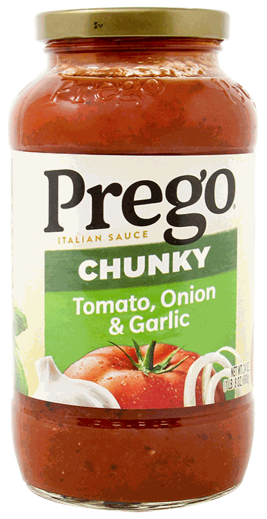 PREGO SALSA GARD CHUNKY ONION G 23.75 OZ