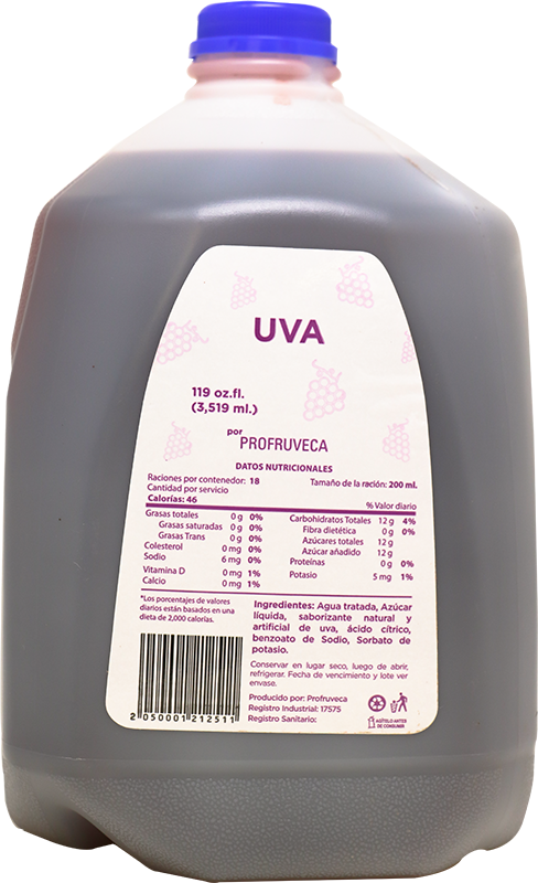 PROFRUVECA JUGO UVA GL
