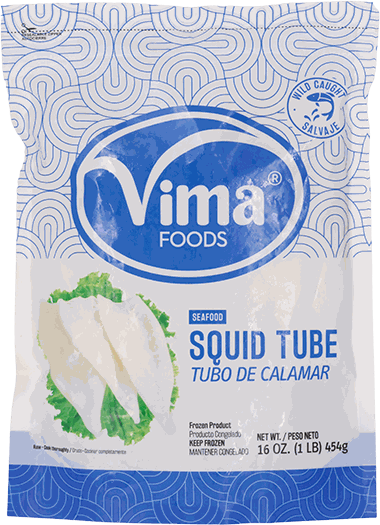VIMA TUBO CALAMAR U10 1 LB