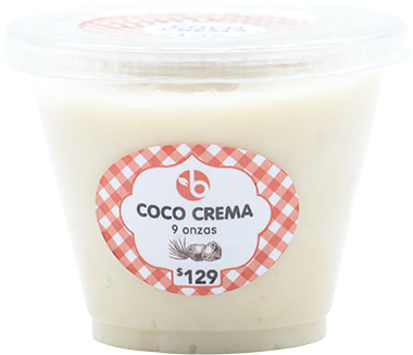 Bravo Dulce Coco Crema Leche9 OZ