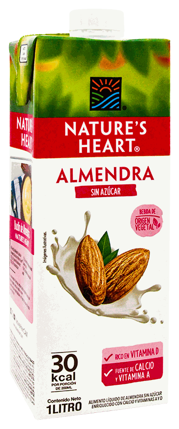 NATURES HEART ALMOND S/ZR 946ML