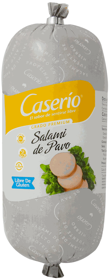 INDUVECA CASERIO SALAMI DE PAVO 1 LB