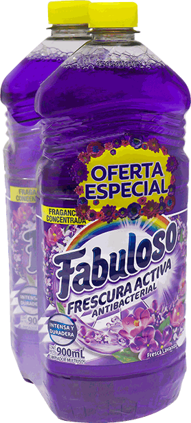 Desinfectante Líquido Fabuloso Lavanda 900mL 2 Pack