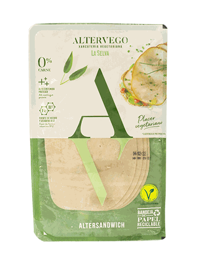 Jamon Vegetariano Altervego Altersandwich 100 GR