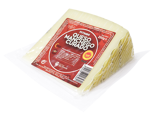 SAN VICENTE QUESO MANCHEGO CURADO 250 GR