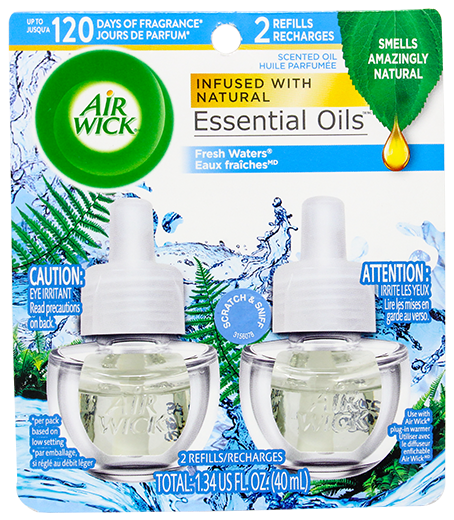 AIR WICK OIL FRESH WATER 6/1.34OZ