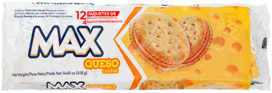 GUARINA CLUB MAX SALADA QUESO 12/1 34GR