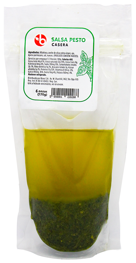 BRAVO SALSA PESTO 6 OZ