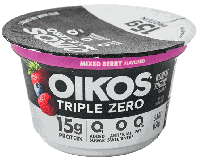 OIKOS YOGUR GRIE TRIP ZERO MIXBER 5.3 OZ