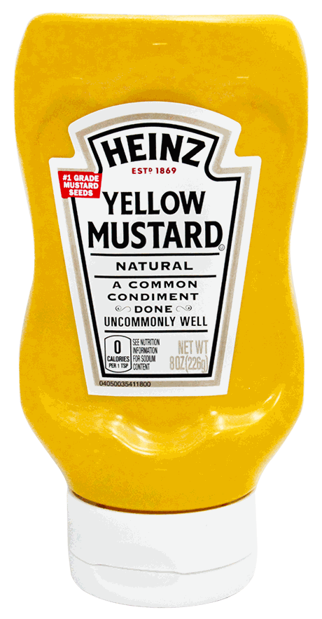 HEINZ MOSTAZA AMARILLA 8 OZ
