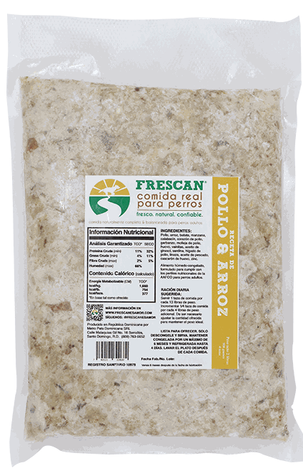 FRESCAN POLLO Y ARROZ 2 LB