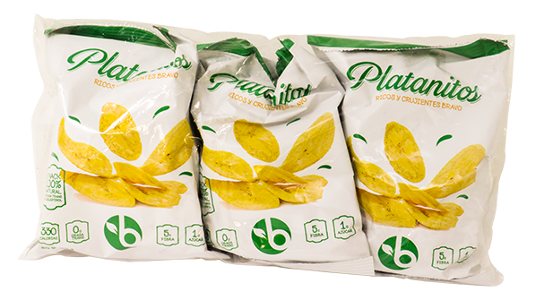 BRAVO 3PACK PLATANO VERDE 180GR