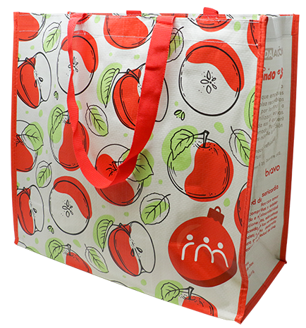 Bolsa Reciclable Navidad ManzanaPAQ