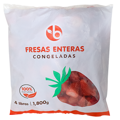 Bravo Fresas Enteras1800 GR