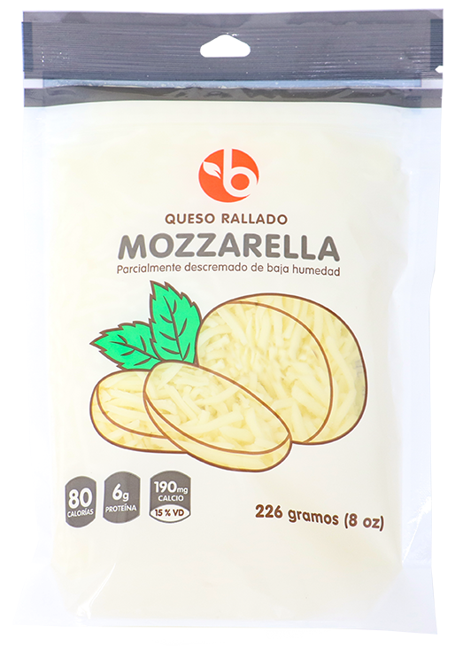 Bravo Queso Rallado Mozzarella8 OZ