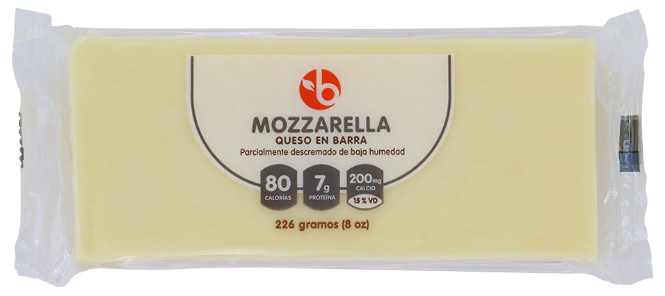 Bravo Queso En Barra Mozzarella8 OZ