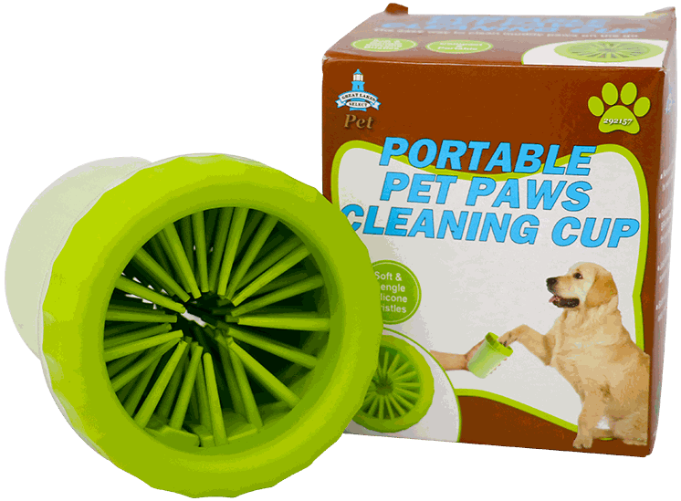 PORTABLE PET PAWS CLEANING CUP