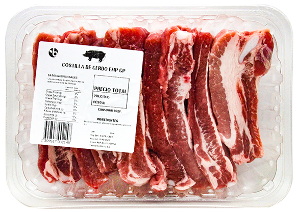 COSTILLA DE CERDO EMP CP