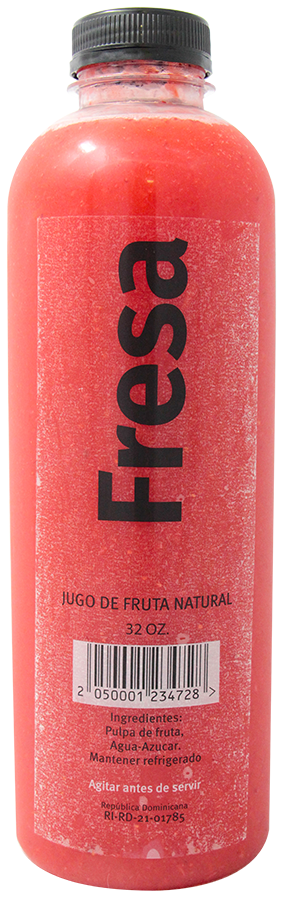 Jugo Fresa32 OZ
