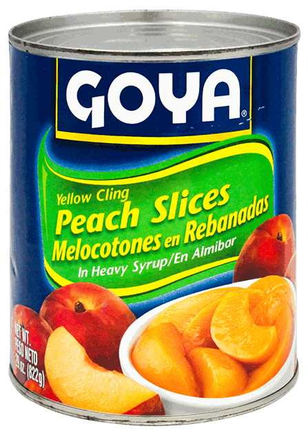 GOYA MELOCOTONES REBANADOS 29 OZ