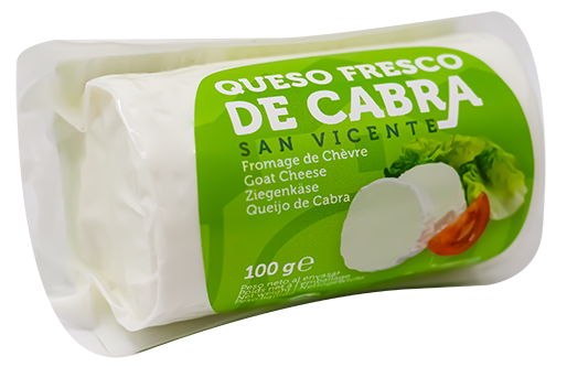 SAN VICENTE QUESO RULO CABRA FRESCO 100G